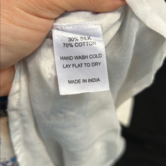 ALICIA BELL Bailey Silk Cotton-Voile Mini Dress size Small - Picture 8 of 8